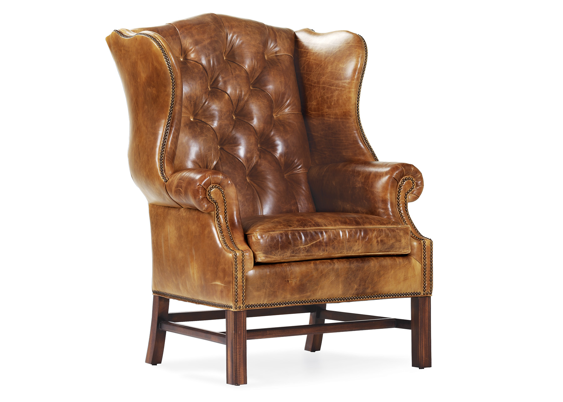 EAST BAY TUFTED WING CHAIR